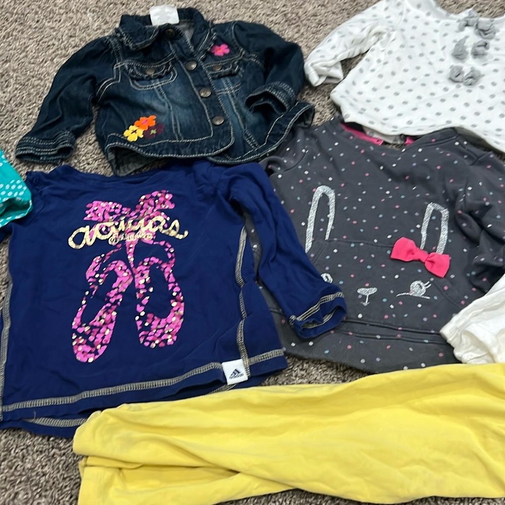 Girl 18-24 month lot! Gymboree, Adidas, Minnie Mouse!